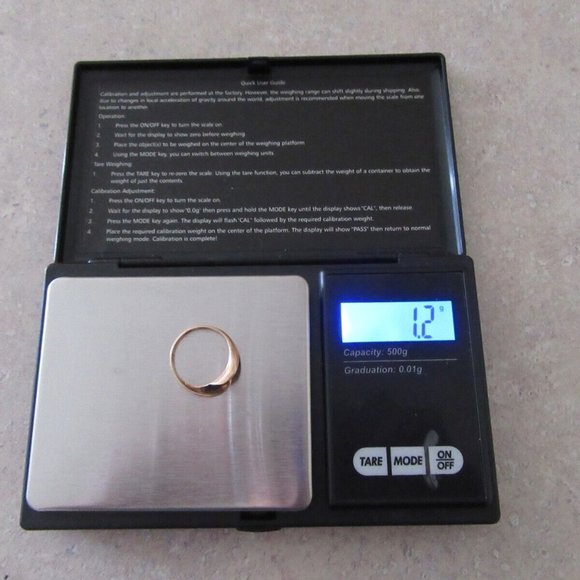 10K Gold Ring AS IS Firm Price - Picture 6 of 12